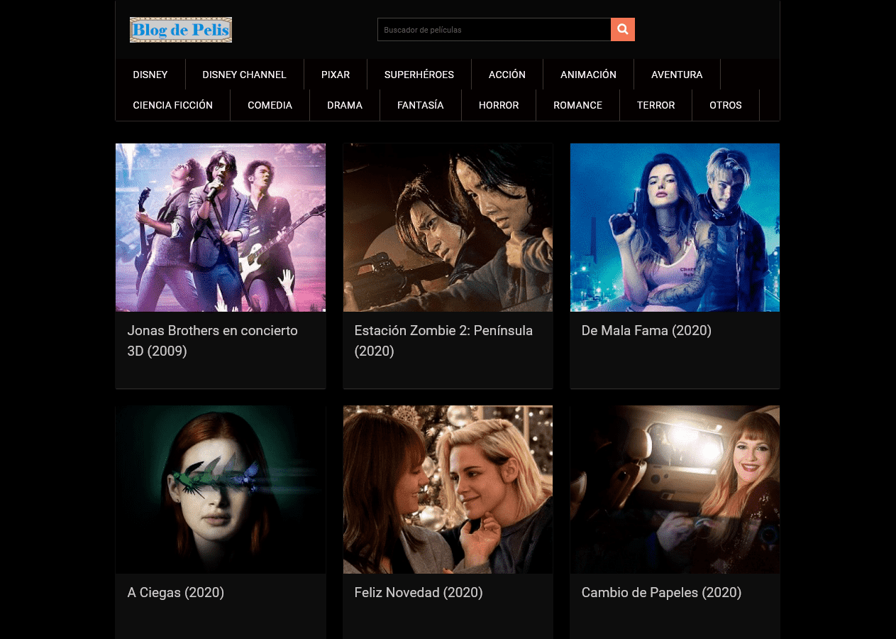 Blog de Pelis - Modo Nocturno