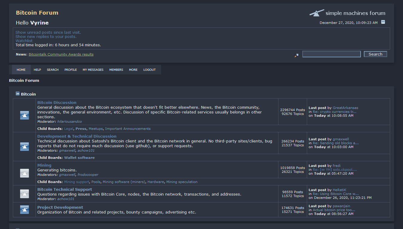 Nord Bitcointalk