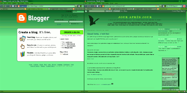 blogger.com - SuSE chameleon green (adlc)