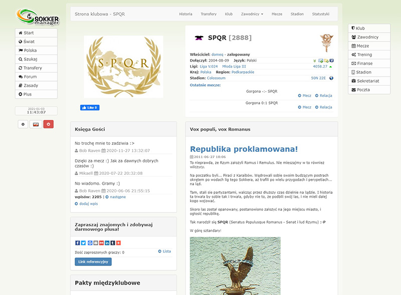 Sokker.org - PseudoRetro