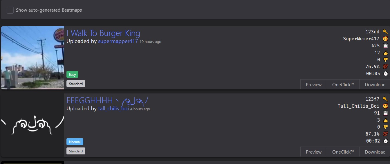 BeatSaver Theme Improvements