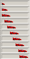 Statusbar Progress - Moving Car