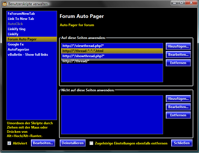 Firefox 3.5 - Greasemonkey