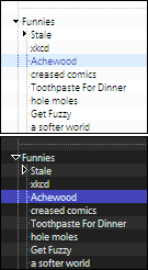 History/Bookmarks Sidebar/Manager: minimal