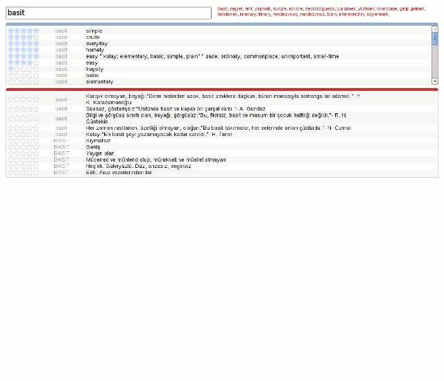 Seslisozluk - back to the basics