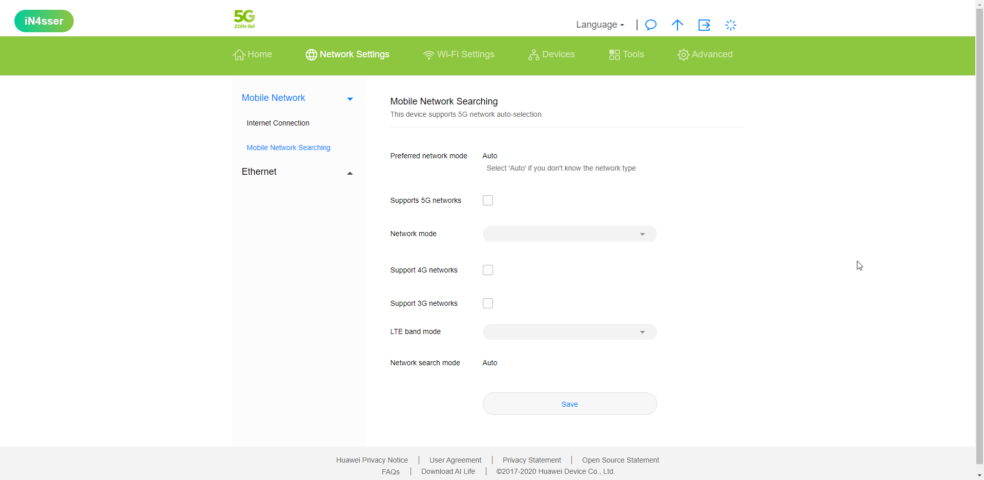 Huawei 5G CPE Pro 2 Mod