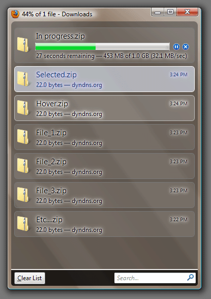 Aero glass download manager
