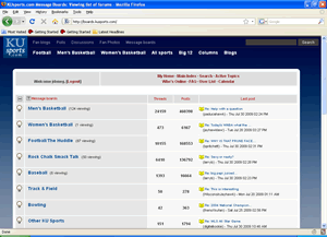 KU Sports Cleaned Up