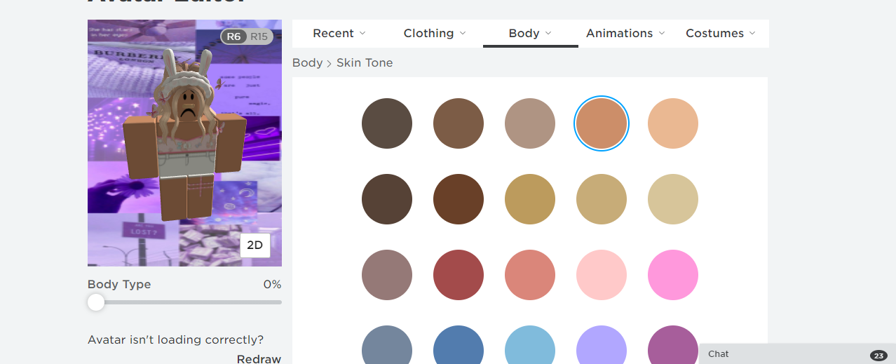 Roblox Aesthetic purple avatar background