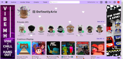 Roblox purple hearts background