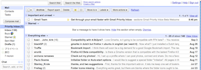 Gmail - Simple Header