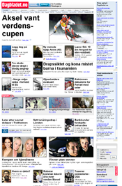 Dagbladet.no - adblocked & tweaked