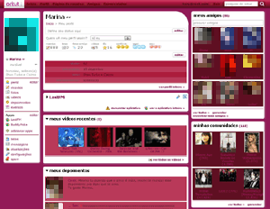 BURGUNDY orkut style