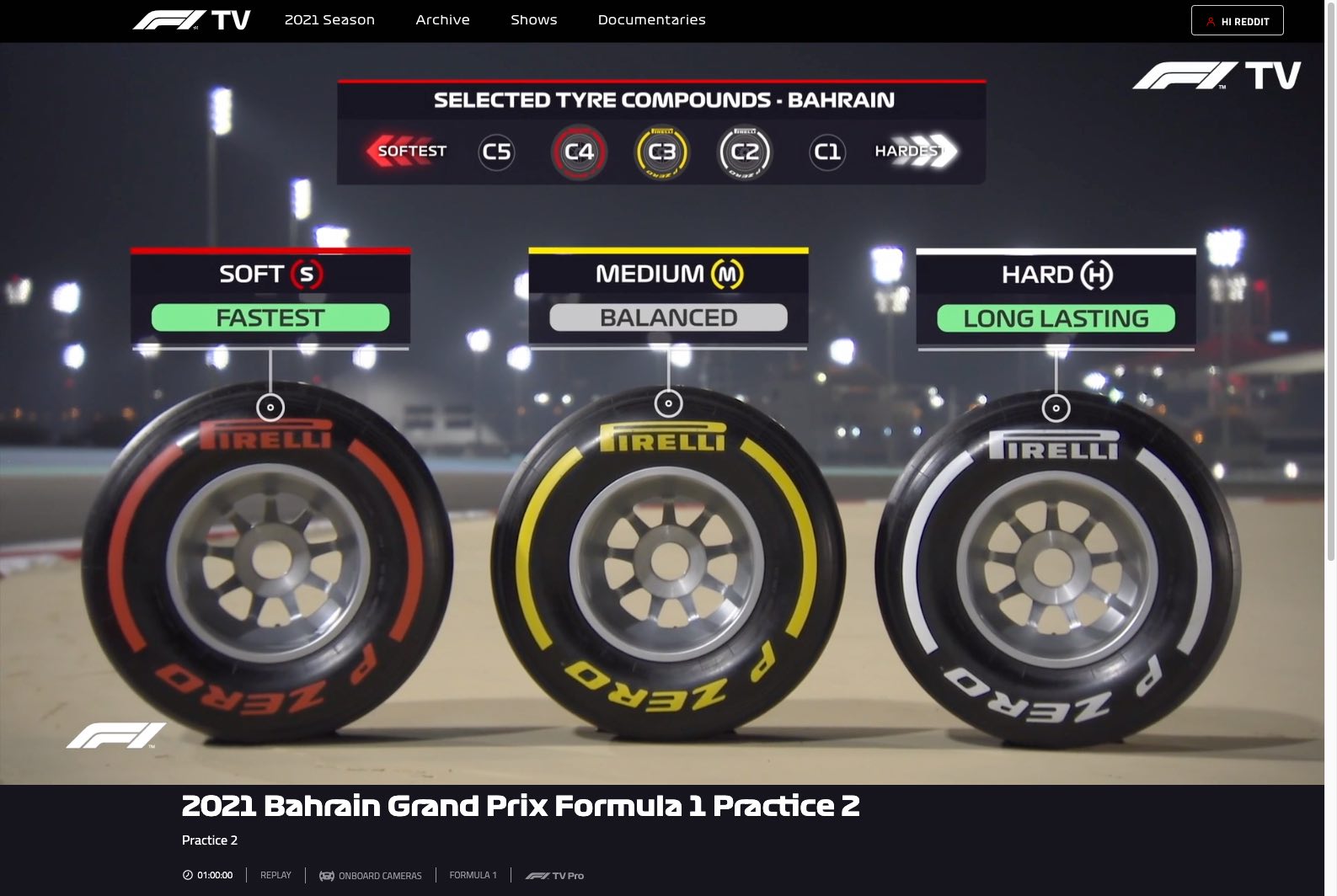 F1TV Full Width Video
