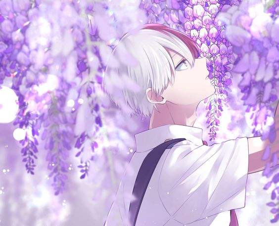 purple todoroki roblox