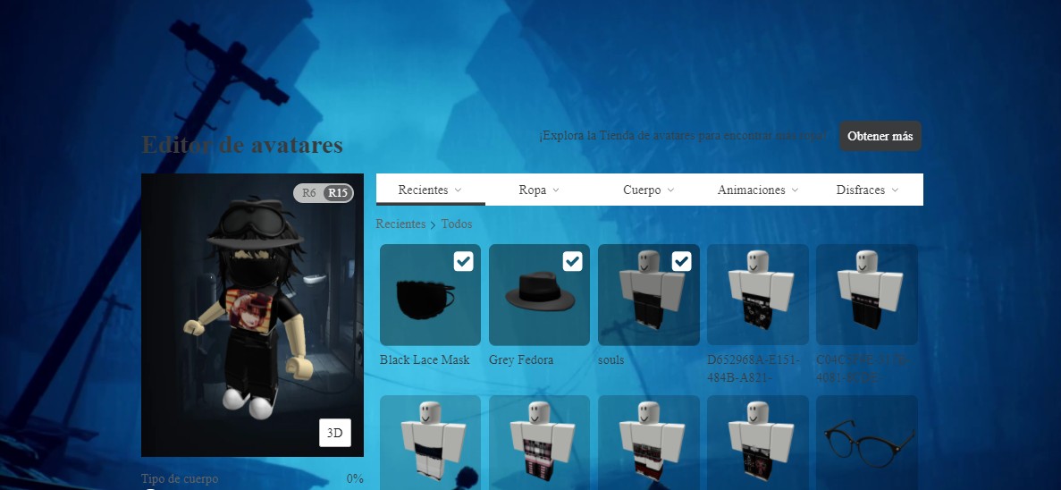 Little nightmares wallpaper avatar for  Roblox