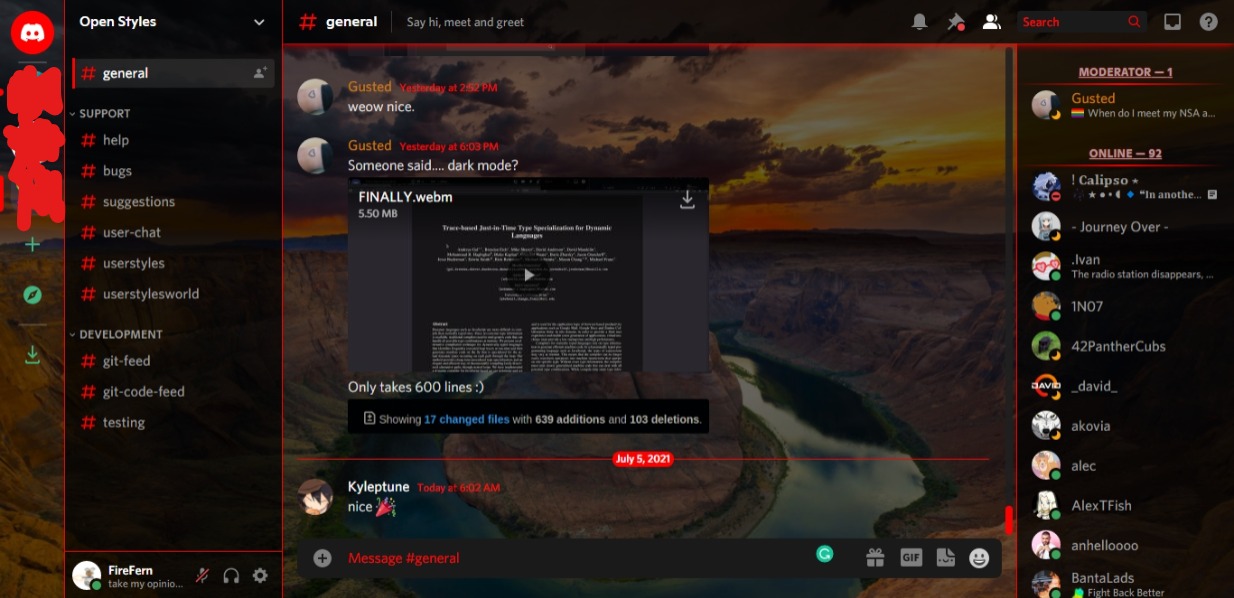 A Discord Of Darkness And Color