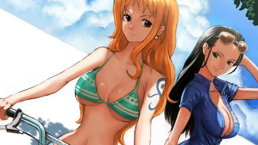 nami and nico robin roblox wallpaper theme