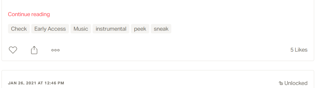 Patreon - Hide Comments