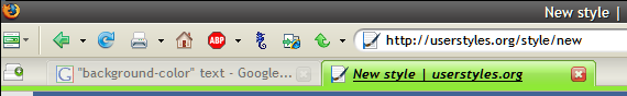 Tab Visualization Improvements