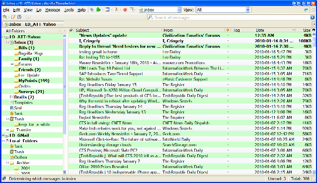 Ff & Tb - list box alternating row bg colors
