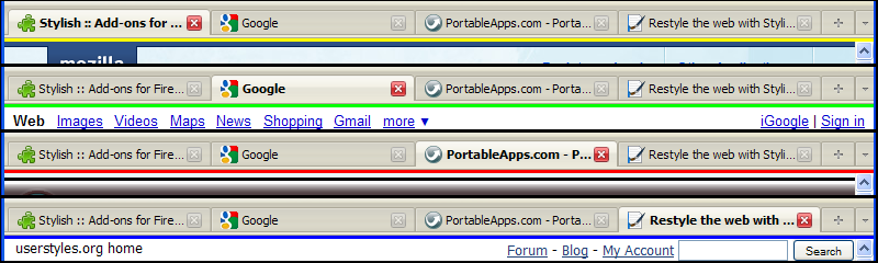 Fx: browser borders (in CSS)