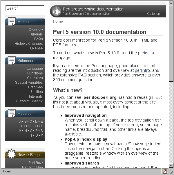 perldoc.perl.org - dynamic width pages