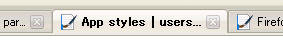 Close-Buttons Until Hovered