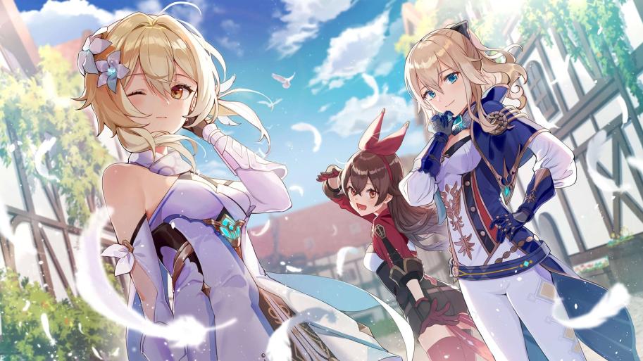 Genshin Impact Background for Classroom!