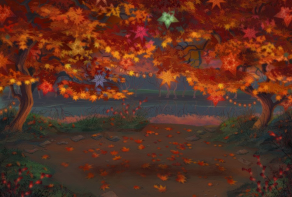 HR Colours of Autumn Background