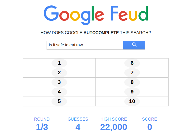 Classic Google Feud Theme