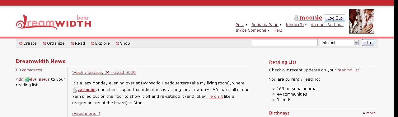 Dreamwidth.org - page width fix