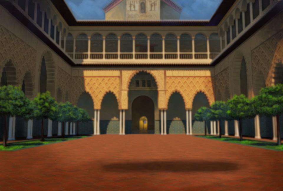 HR Royal Palace Seville Background