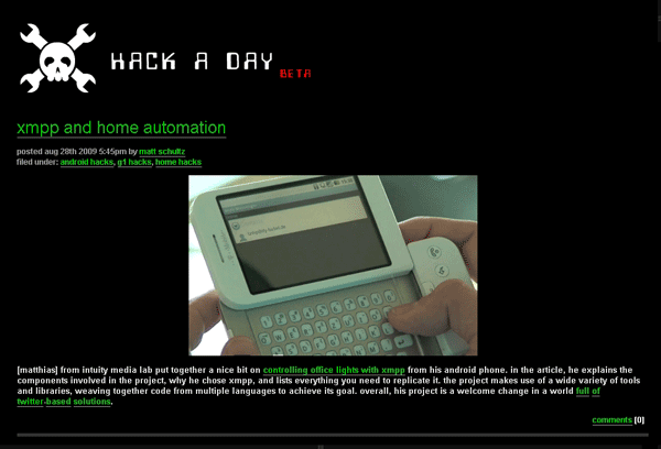 Hack A Day - Minimalist