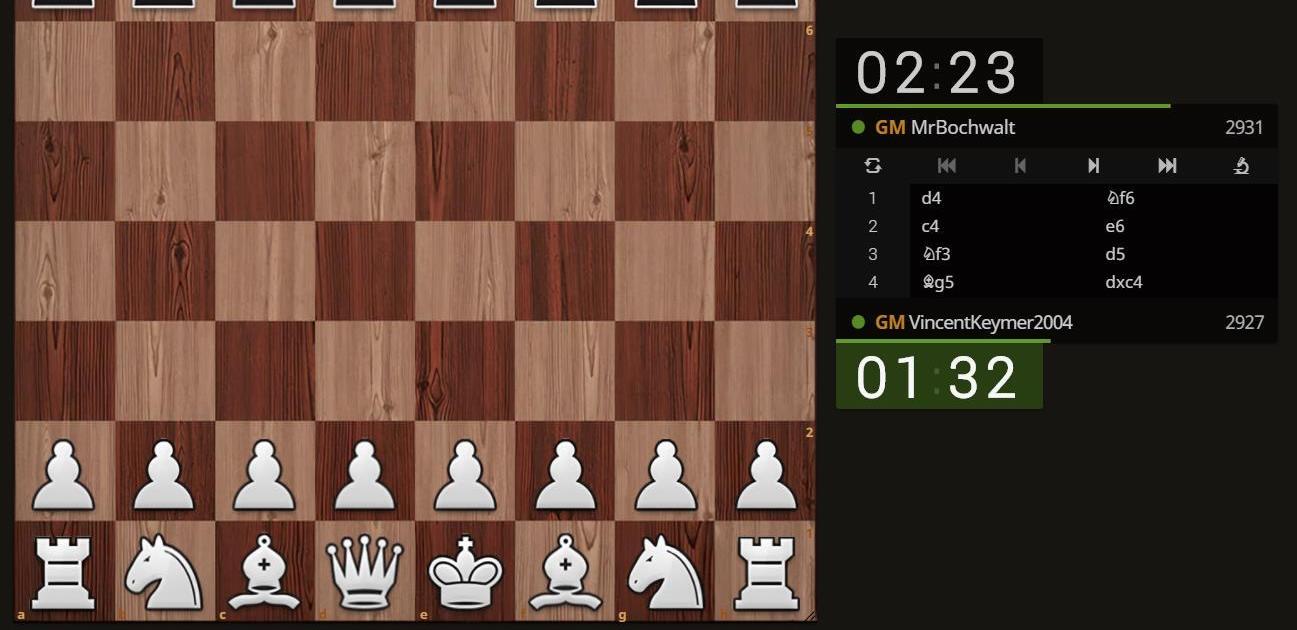 Lichess Board: Chess24 Wood