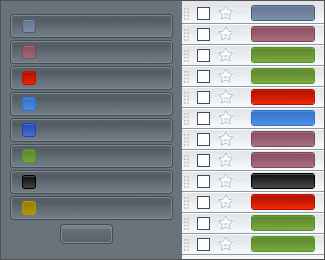 Gmail Redesigned - Smooth label of 12 basic colors