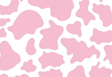 Strawberry Pink Cow Print Aesthetic for Roblox