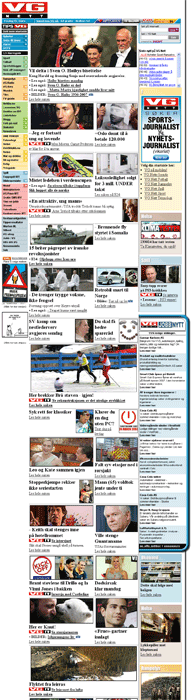 vg.no - adblocked & tweaked
