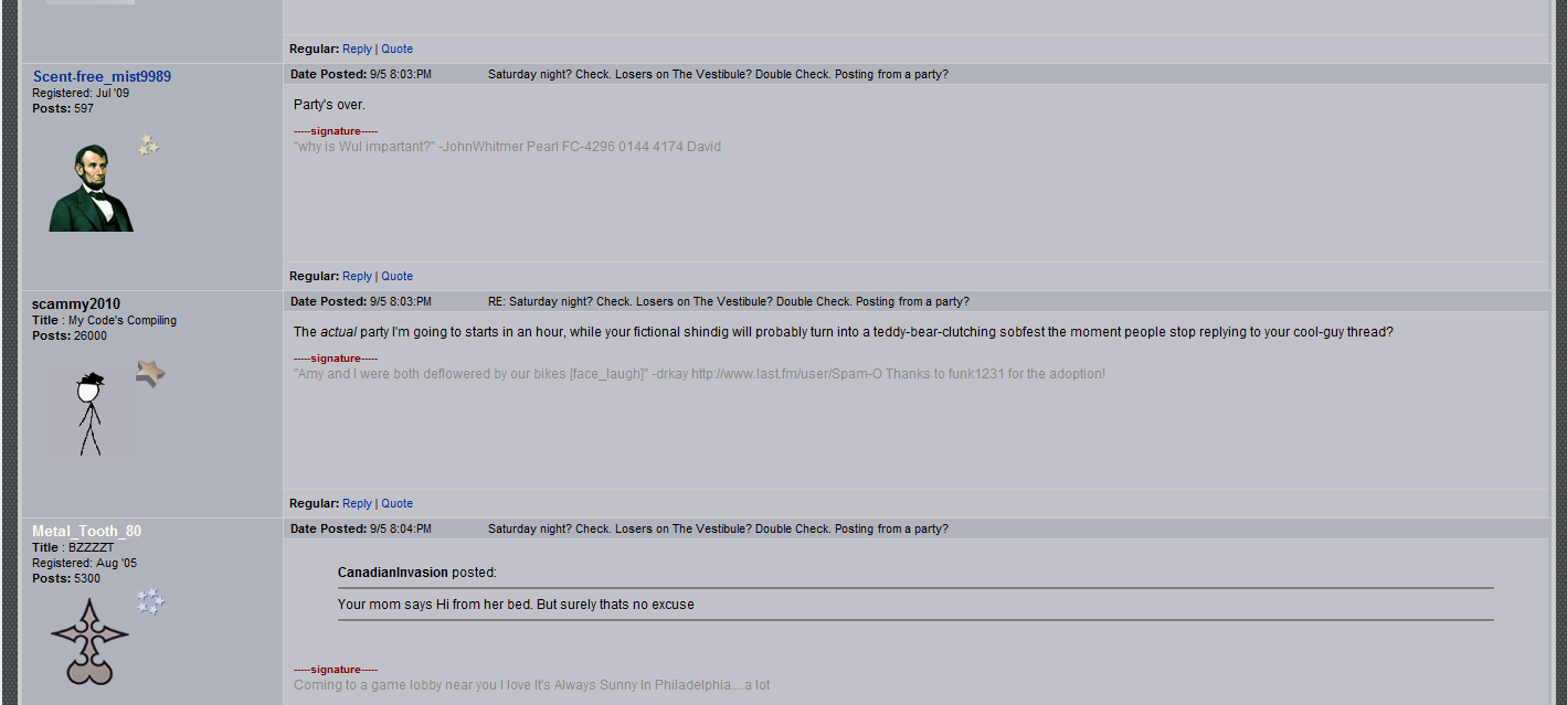 IGN Boards - Old colors and layout in threads