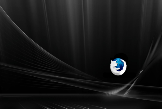 Firefox 3.5 - ("about:blank") Black Vista