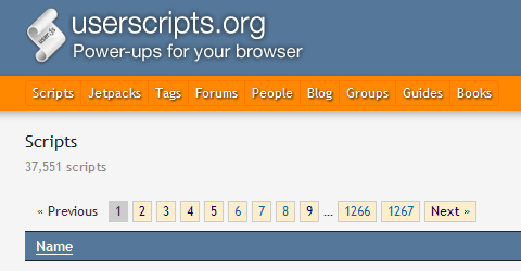 userscripts.org: readability