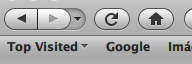 Hide Bookmark Bar's icons