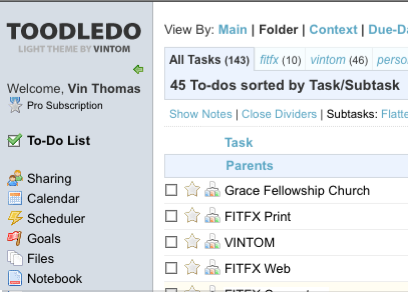 Toodledo - A Little Mac Like BY VINTOM