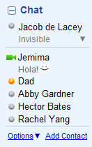 iGoogle Chat: Hide Search Box & Invisibility Alert