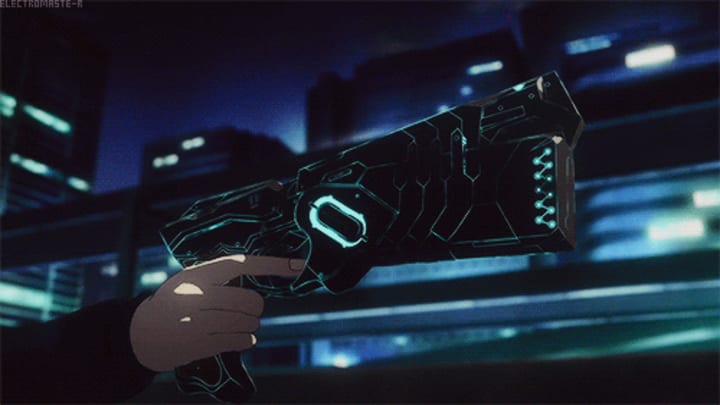 roblox anime gun gif