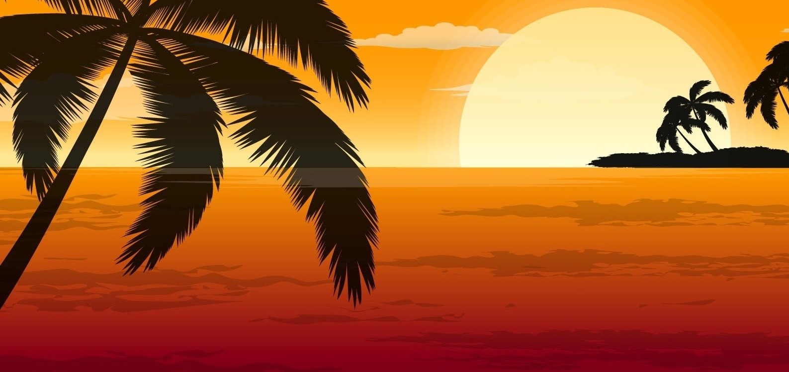 Cool orange sunset for roblox