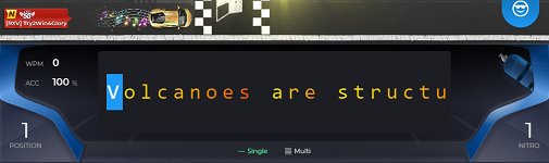 Nitrotype Rainbow Text