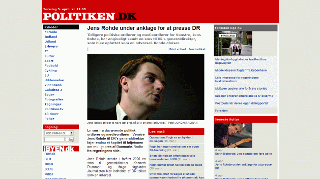 Politiken - cleanup