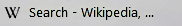 Wikipedia favicon transparent