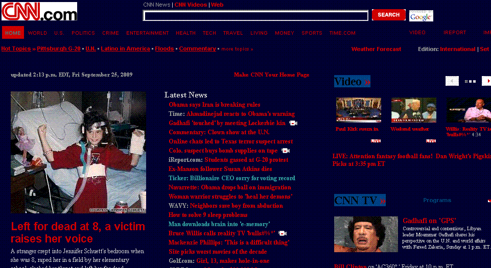 Cnn.com - Red on Blue